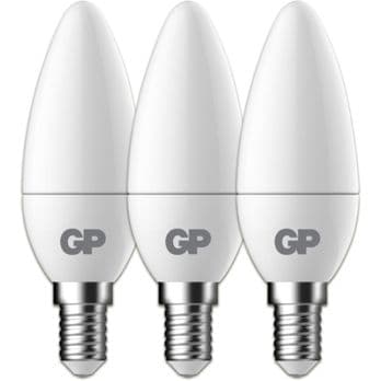 Foto: 1x3 GP Lighting LED B35 Kerze E14, 4,9W (40W) 470lm  GP 087823