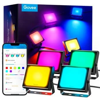 Foto: Govee - LED Smart Outdoor Flood Lights 4 Pack