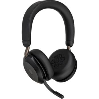 Foto: Jabra Evolve2 75 UC Headset BT Over-Ear black USB-A